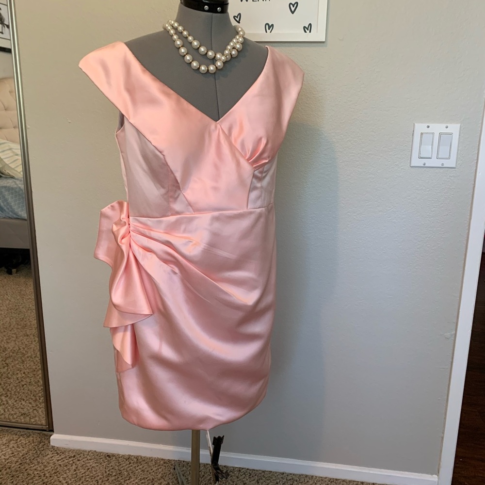 Spring & Summer Classy Satin Dress